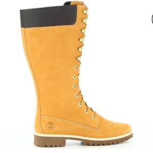 Timberland knee-high boots never worn